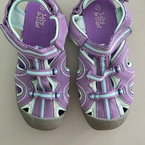 Kids Purple Sandals